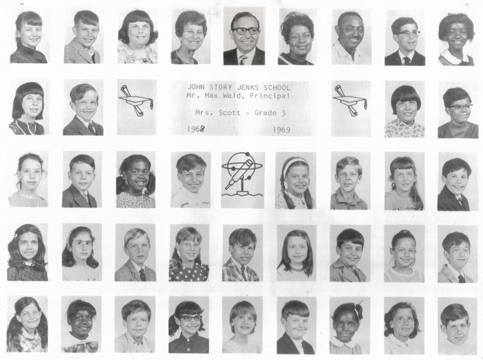 1967 class in 1960 1st Grade Class