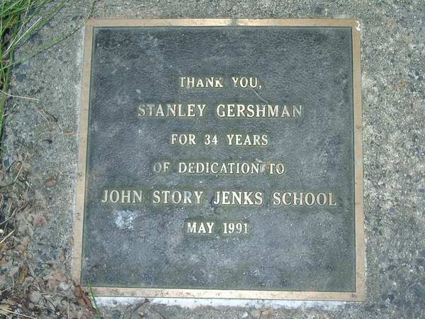 Stanley Gershman Tribute